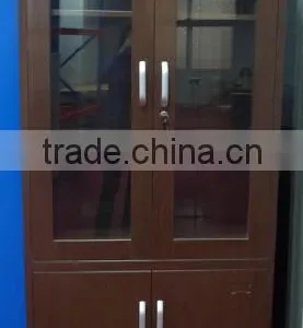 High Glass Office Steel Storage Cabinet Office/kitchen/living Cupboard Furniture thumbnail-6