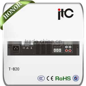 ITC T-B20 Series 20W 40W 60W Optional Support Bluetooth and Offline Memory Small PA Amplifier With MP3 Player thumbnail-2