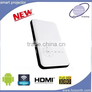 Wifi Android Portable Micro Smart Mini Pocket Pico Projector With Battery thumbnail-1