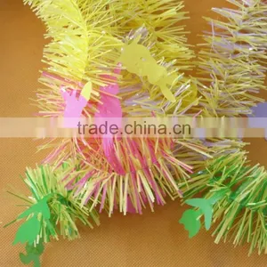 PET Wire Rabbits and Grass Plastic New Spring Garland thumbnail-3