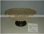 CRYSTAL GLASS FRUIT TRAY thumbnail-1