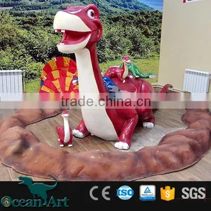 OAV3132 Artificial Cartoon Dinosaur Robot For Theme Park thumbnail-2