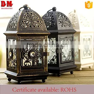 Decorative Iron Garden Candle Holder Iron Wrought thumbnail-1