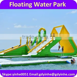 2016 Giant Inflatable Commercial Water Park, Inflatable Water Park Games for Adults thumbnail-3