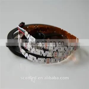 PCB Width 5mm S Shape Bendable Digital Led Strip Addressable Built-in Sk6812 IC Led Strip Supplier's Choice thumbnail-2