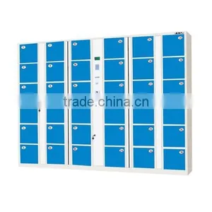 High Quality Safe Public Bathroom 24 Door Refrigerator Electronic/ Barcode Locker Quality Choice thumbnail-2