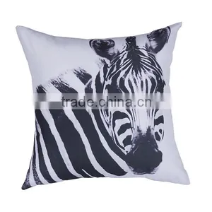 Chinese 3d Zebra Print Home Cushion thumbnail-2
