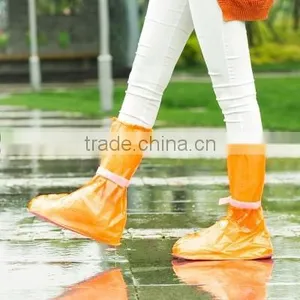 Disposable PVC Waterproof and Nonslip Rain Shoe Cover thumbnail-2