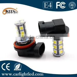 Good Quality H11 Fog Lamp Car Lights P13W H8 Fog Bulb 5050 18 SMD LED Car Accessories thumbnail-4
