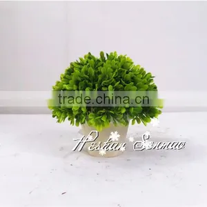 Table Decoration High Simulation Artificial Grass Ball Bonsai With Competitive Price thumbnail-6