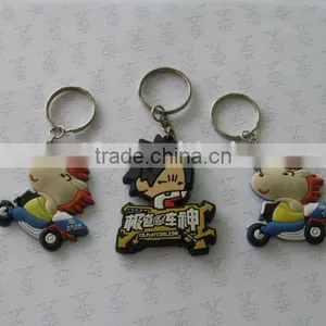 Customized Hot Selling Rubber Key Chain thumbnail-1