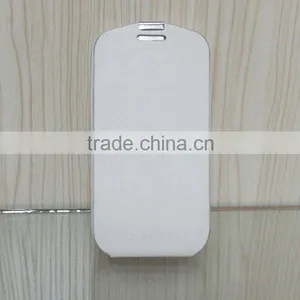 White Phone Case / Foldable Cell Phone Leather Case / Case for Samsung Galaxy S3 I9300 thumbnail-1
