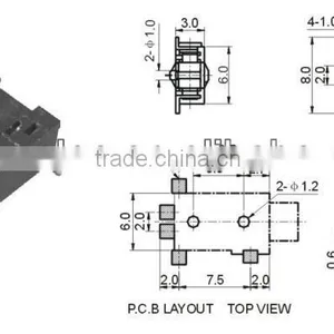 2.5mm Phone Modular Jack thumbnail-1