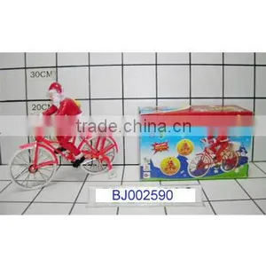Funny Christmas Toys for Kids Small Pull Toy Milu Deer Cart With Santa thumbnail-2