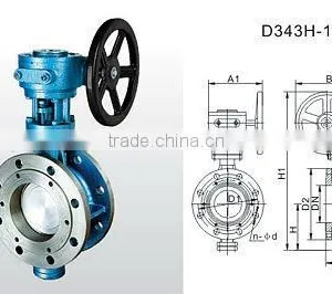 Flanged Resilient Metal to Metal Butterfly Valve thumbnail-1