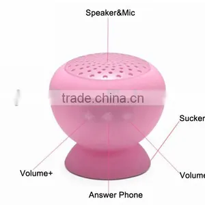 Best Waterproof Portable Waterproof Bluetooth Shower Speaker With Mic Handsfree Call Function thumbnail-6