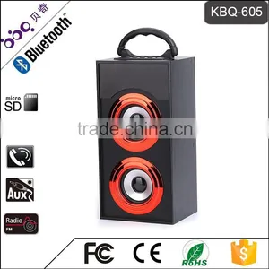 BBQ KBQ-605 10W 1200mAh DJ Empty Speaker Box thumbnail-6