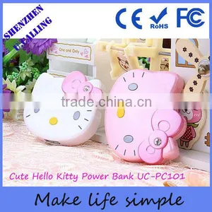 Cute Gift Power Bank 4300mAh Hello Kitty Mobile Charger thumbnail-6