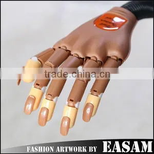 2015 Wholesale Nail Trainer Practice Hand,hand Model for Nails Quality Choice thumbnail-1