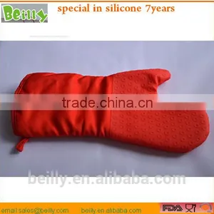 Silicone Oven Mitt Protection Professional Silicone Kitchen Gloves thumbnail-4