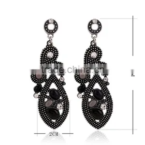 Wholesale Best Quality Imitation Gemstone Jewelry Water Drop Earrings thumbnail-2