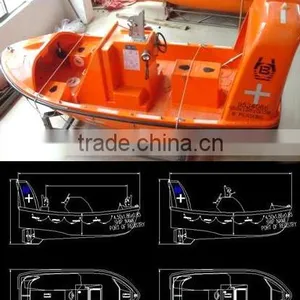 Rigid Inboard Engine Rescue Boat thumbnail-1