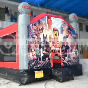 Hot Style the Justice League Theme Inflatable Kids Bouncer House thumbnail-2