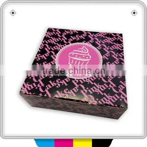 Cheap Colourful Paperboard Wedding Cake Box, Cake Box Design With Handle thumbnail-1
