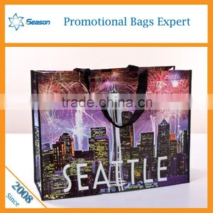 High Quality Laminated Non Woven Bags Foldable Reusable Shopping Bag Supplier's Choice thumbnail-5