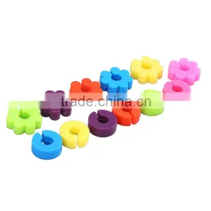 Silicone Colorful Wine Glass Marker for Bar, Night Club, Home Party thumbnail-2