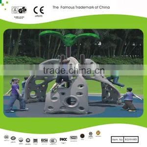 Updated Latest Designed Outdoor Fitness Equipment Climbing Toys With Leave Roof, Passing TUV EN1176 thumbnail-1