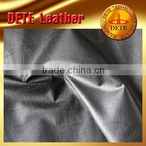 Imitation Crocodile Leather Embossed Garment Leather Synthetic Leather Meter Price thumbnail-1