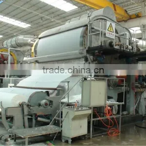 High Quality15tons per Day2700/350 Single Cylinder Mould Single Dryer Toilet Paper Machine thumbnail-1