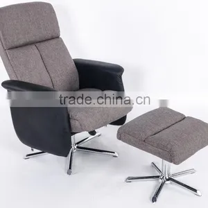 Hot Selling Extensible Fabric Recliner Chair With Ottoman NV-2771 thumbnail-1