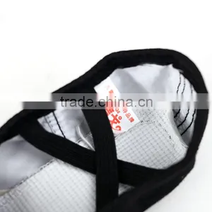 Fashion Beautiful Dance Wear Black and Big Red Flower Ballet Shoes Baby Girls Shoes thumbnail-5