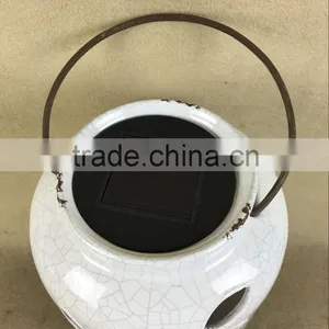 Ceramic Pierced Lantern thumbnail-6