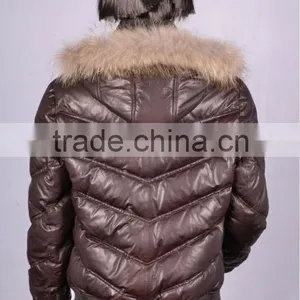MEN'S LAMB LEATERH Down JACKET thumbnail-3