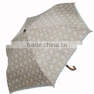 3 Folding Anti-UV and Sunshade Umbrella thumbnail-2