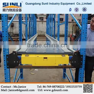 High Density Radio Shuttle Drive-in Metal Storage Racking thumbnail-5