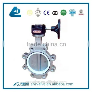 PTFE Lined Lug Butterfly Valve thumbnail-1