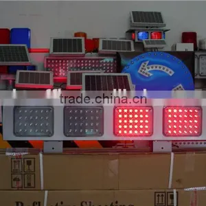 LED Traffic Warning Singal Solar Battery Powered Led Open Signs thumbnail-6