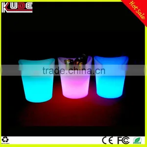 Rechargeable LED Wine Cooler Ice Bucket With Remote Control thumbnail-1