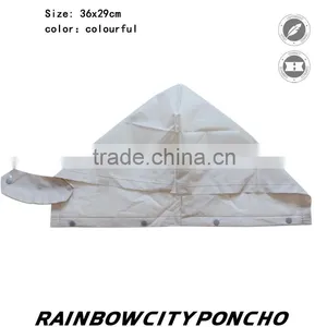 Promotional EVA Raincoat High Quanlity and Soft Finishing Reusable Material thumbnail-3
