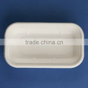 BX-09 050 Disposable 100% Biodegradable Sugarcane Food Container Quality Choice thumbnail-3