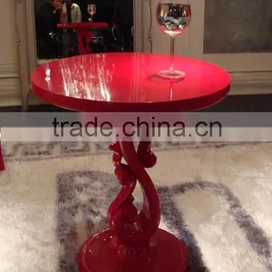 Royal Luxury European Style Bedroom/Living Room Furniture Set, Royal Chai, Lounge Chair, Small Tea Table thumbnail-3