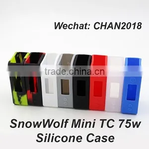 Wholesale Silicone Case for Electronic Cigarette Mini 75w Box Silicone Skin thumbnail-1