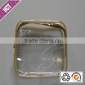Chinese Factory Heat Pressing Clear Cosmetic Pvc Bag thumbnail-6