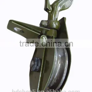 High Quality Wire Rope Pulley Block With Hook thumbnail-2