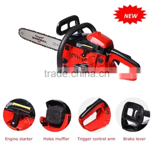 NEW Small Light Gas Chain Saw With Chinese Bar Walbro Carburetor thumbnail-1