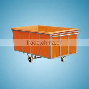 500L Rectangular Polypropylene Tank With Trolly thumbnail-1